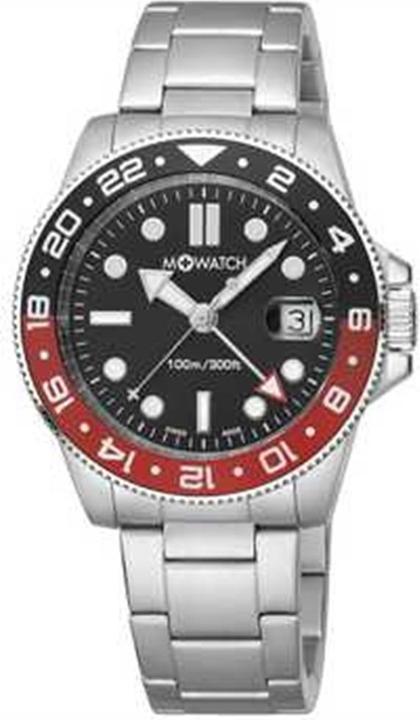 Actual product image M Watch Mondaine M-Watch Aqua Steel 41 (Analogue wristwatch, 41 mm)
