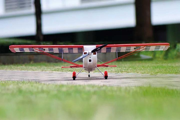 Actual product image OMPHobby OMP Super Decathlon 55" V2 ARF - Rot 1400mm (Aerobatics)