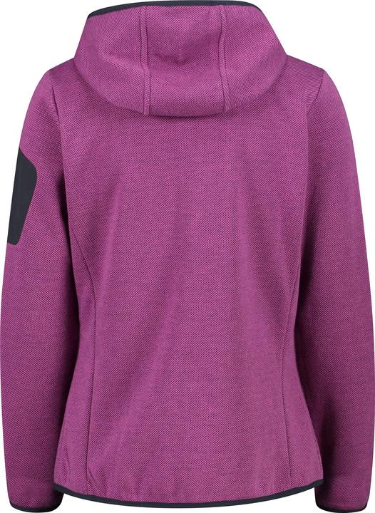 Actual product image CMP Campagnolo Jacquard Knitted Jacket Fix Hood (36)