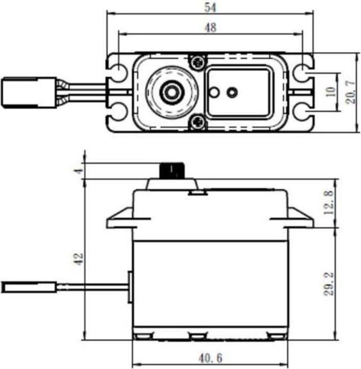 Actual product image Savöx SW-1211SG Servo