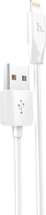 Produktbild Hoco USB-A to Lightning Rapid X1, 18W, 2A, 1m, weiss (1 m, USB 3.0)