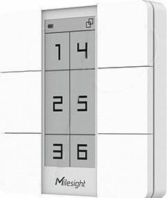 Image du produit Milesight iot lorawan cowork smart scene button e-ink display