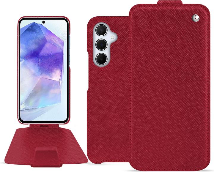 Actual product image Noreve Vertical leather shell (Samsung Galaxy A55)