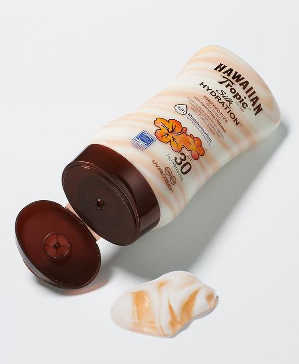 Image du produit Hawaiian Tropic Hydratation de la soie (Crème solaire visage, SPF 30, 180 ml, 222 g)