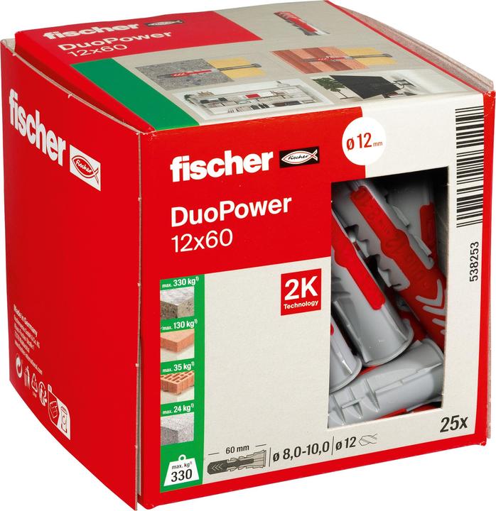 Image du produit Fischer DuoPower (25 pcs)