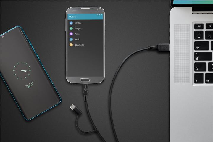Image du produit Goobay Câble de charge et de synchronisation (1 m, USB 2.0)