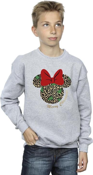 Immagine prodotto Disney Minnie Mouse Leopard Christmas Felpa Ragazzi (140, 146)