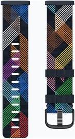 Fitbit Versa 4/Sense 2 Wovenband Prism Pride Sm