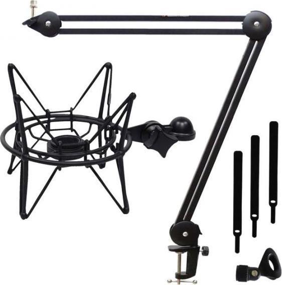Samson SP04TB Microphone Spider Black with Articulated Arm