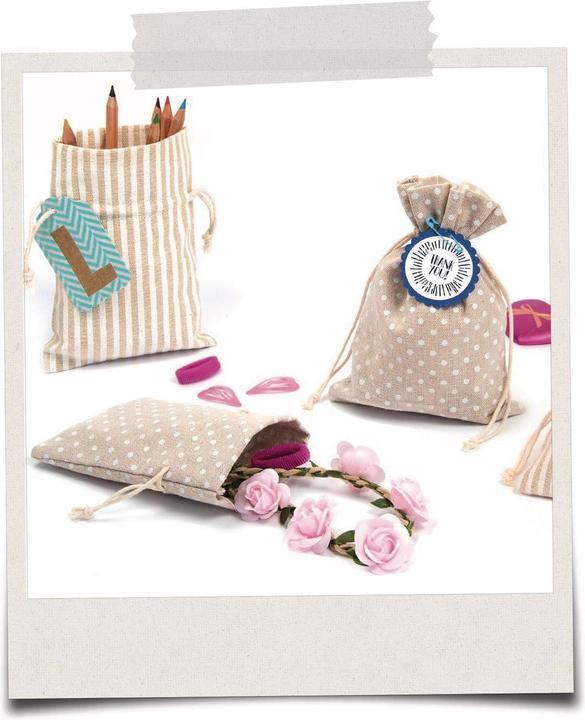 Produktbild Folia Stoffbeutel (Geschenktüte, 6 x)