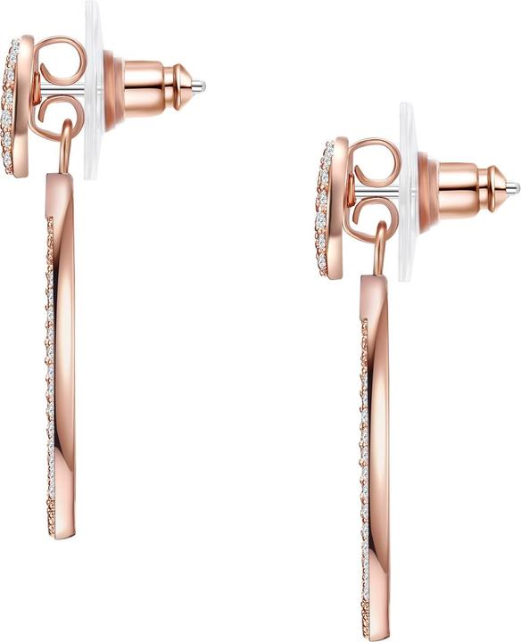 Immagine prodotto Lulu & Jane Cerchio in ottone con zirconi oro rosa - 33096 (Ottone)