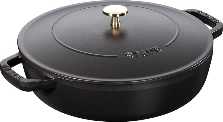 Staub Braiser (28 cm, Casserole + Stewpot, Cast iron)