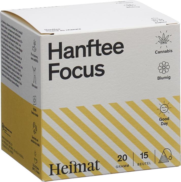Image du produit Heimat Thé au chanvre Focus (Good Day) (20 g)