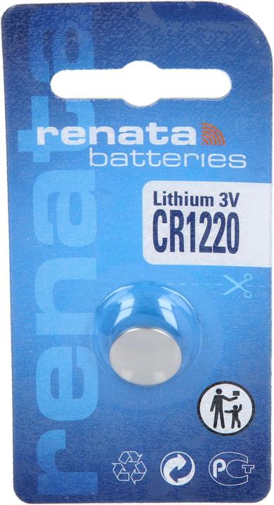 Actual product image Panasonic Lithium Power CR1220 (1 pcs., CR1220, 35 mAh)