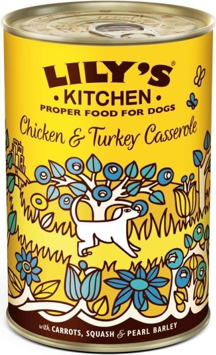 Image du produit Lily's Kitchen Poulet et dinde (Adulte, Senior, Junior, 6 pcs, 2400 g)
