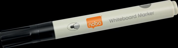 Actual product image Nobo Whiteboard Marker (Black, 3 mm, 4 x)