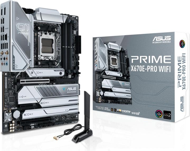 Image du produit ASUS PRIME X670E-PRO WIFI (AM5, AMD X670E, ATX)