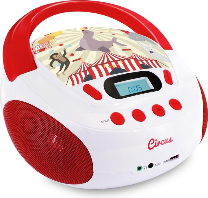 Produktbild Metronic Kinder CD-speler - Circus - Rood