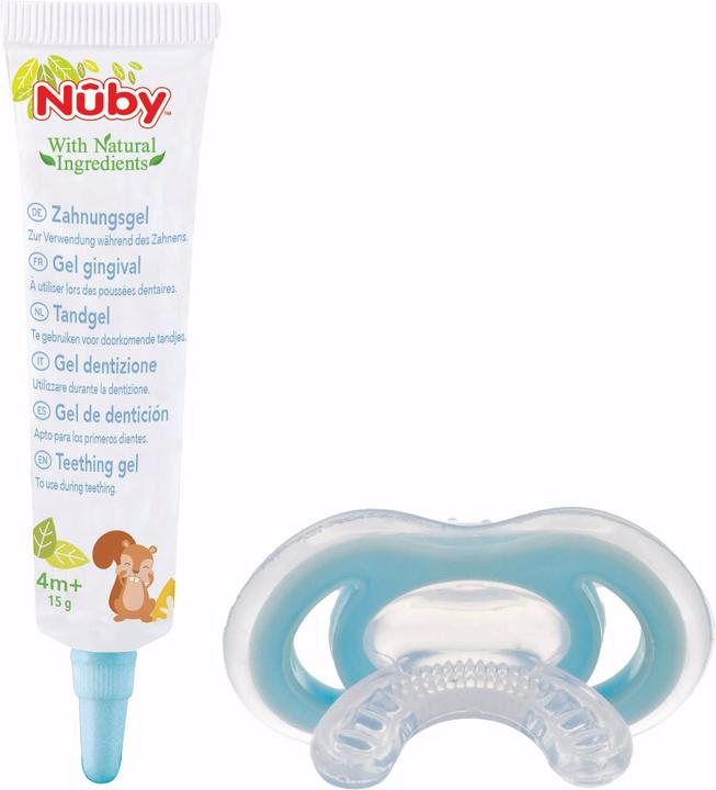 All Natural Gel de dentition avec sucette de dentition