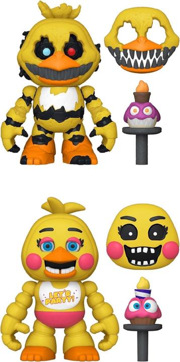 Produktbild Funko Five Nights at Freddy's figurines Snap Nightmare Chica & Toy Chica 9 cm