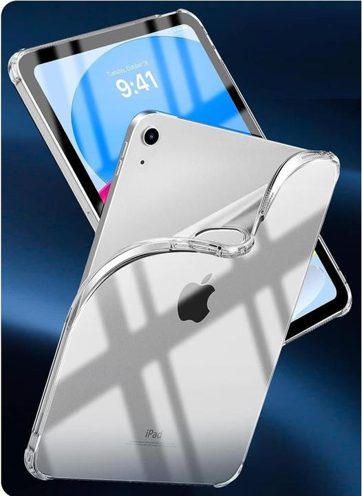 Actual product image Screenguard Crystal Soft Airbag Bumper (iPad 2022 (10th Gen))