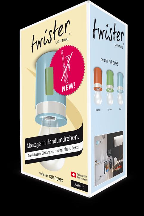 Actual product image Twister Lighting Twister Colours (E27)