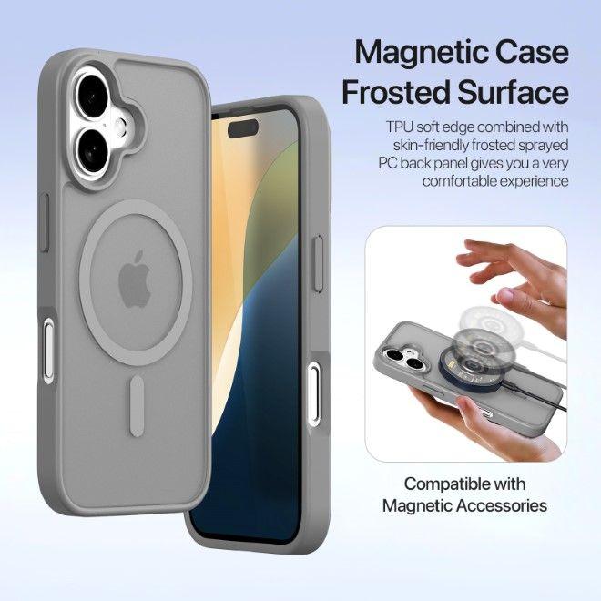 Produktbild Dux Ducis Lawa Series MagSafe Kunstleder Bookcover Hülle (Apple iPhone 16)