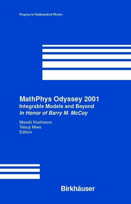 Actual product image MathPhys Odyssey 2001 (Masaki Kashiwara, Tetsuji Miwa, 2012)