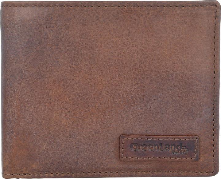 Actual product image Greenland Nature Soft & Safe wallet RFID leather 12 cm