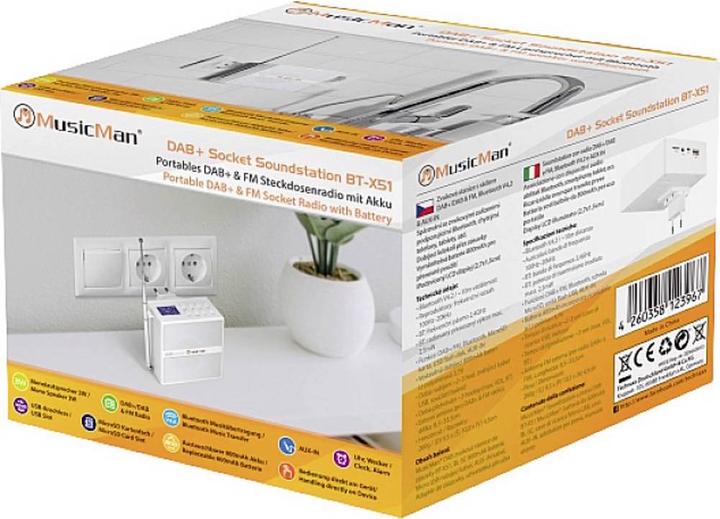 Actual product image Technaxx BT-X51 (FM, DAB+, Bluetooth)
