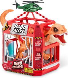 Actual product image Zuru Robo Alive Dino Escape playset with light + sound