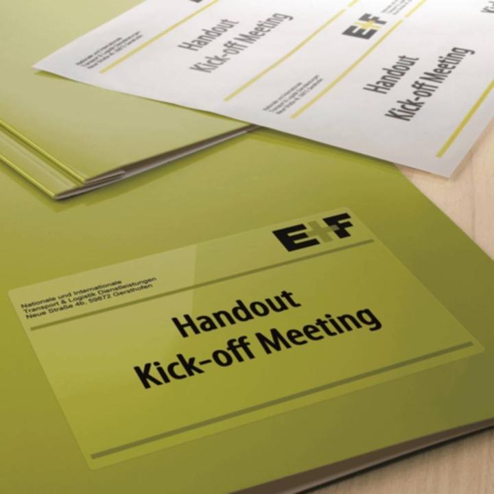 Image du produit HERMA Étiquettes transparentes A3