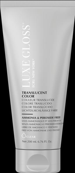 Ecru New York LUXE GLOSS - Translucent Color Clear