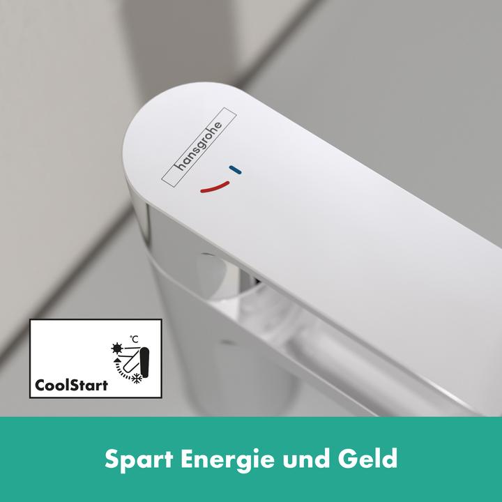 Immagine prodotto hansgrohe HG miscelatore monocomando per lavabo Rebris E 80 CoolStart m ZAG cromo