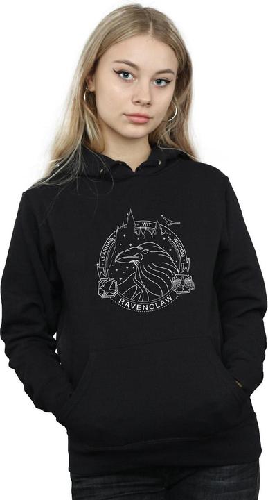Immagine prodotto Ravenclaw Seal Felpa con Cappuccio Donna (XL)