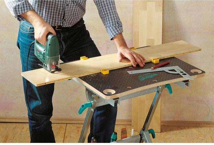 Actual product image wolfcraft Spann- und Arbeitstisch MASTER 600 (53 cm, 65 cm)