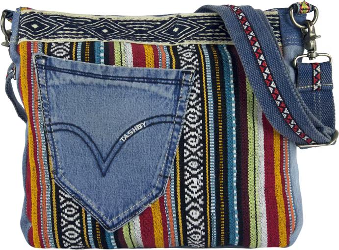 Actual product image Sunsa Jeans Bag Handbag Crossbody Shoulder Bag No.57