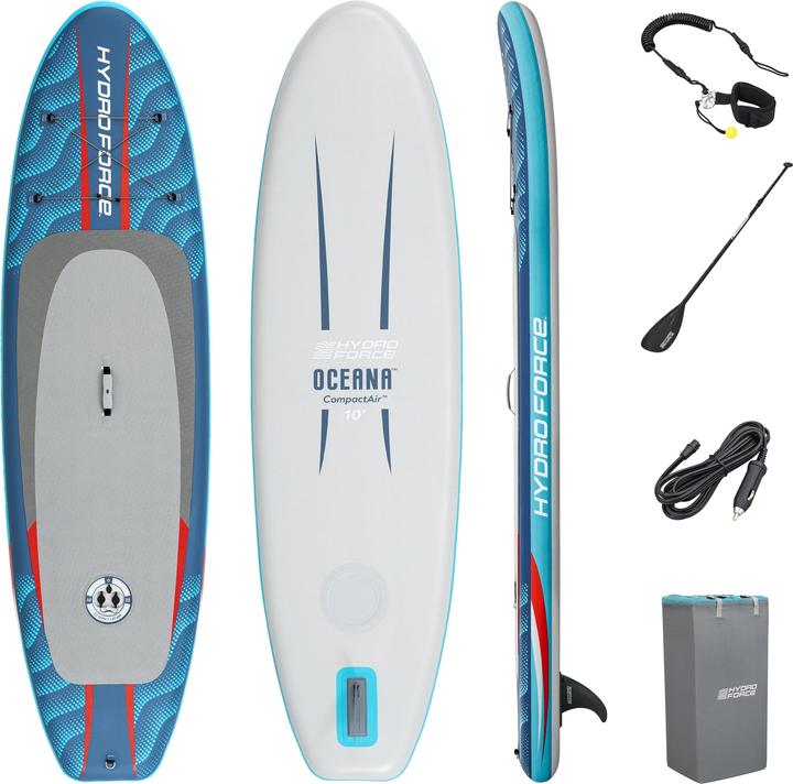 Bestway Hydro Force Oceana CompactAir Inflatable Stand-Up Paddleboard Set with Built-in Pump 3.05 m