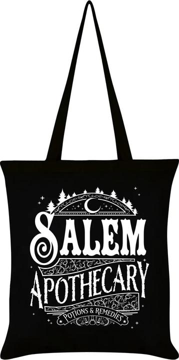Actual product image Grindstore Salem Apothecary Potions & Remedies Tote Bag