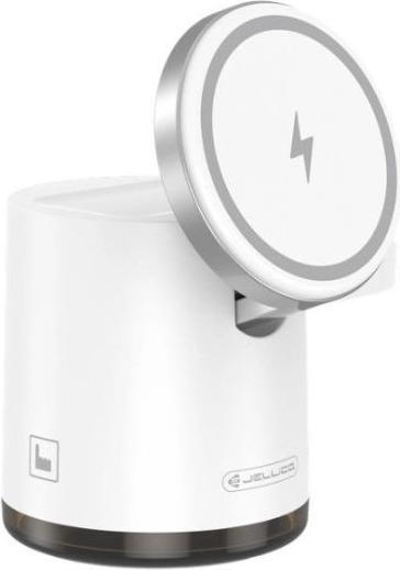Actual product image Jellico W22 4in1 Wireless charger Magsafe 15W iPhone + 3W Apple Watch + Airpods + Lamp