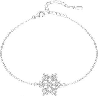 Actual product image Agato - Silver bracelet Snowflake AGT-B001W