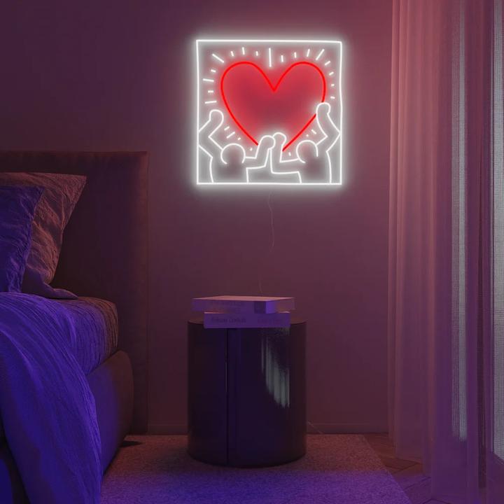 Image du produit YellowPop Keith Haring Coeur rayonnant (244 lm)