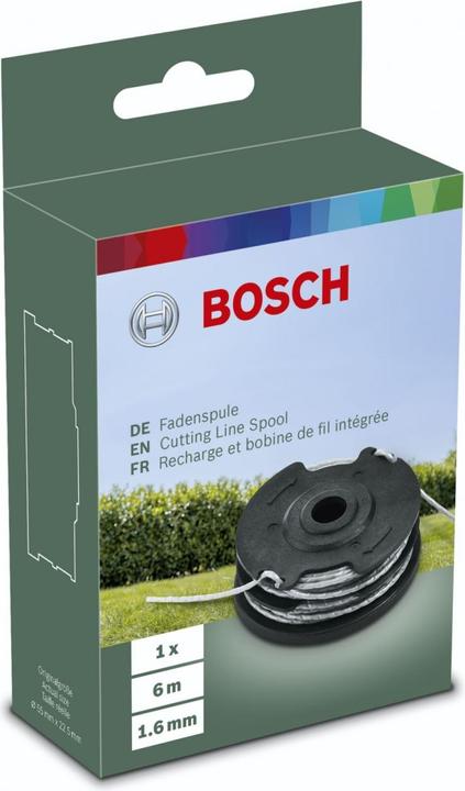 Produktbild Bosch Home & Garden Schneidfadenspule 6 m (1,6 mm) für ART 24/27/30/36LI (Rasentrimmer, Trimmerfaden + Fadenspule)