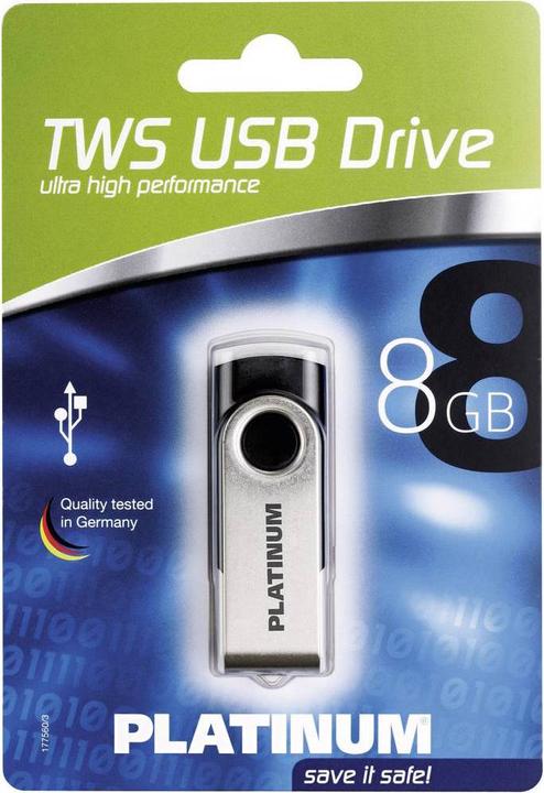 Actual product image BestMedia HighSpeed Twister (8 GB, USB 2.0, USB-A)