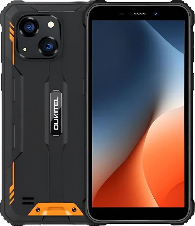 Actual product image Oukitel WP32 Pro (256 GB, Orange, Black, 236.22", Hybrid Dual SIM, 20 Mpx, 4G)
