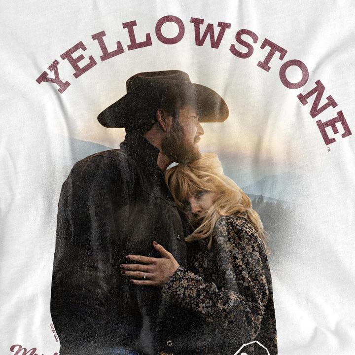 Actual product image Yellowstone Unisex Adult Tomorrows Rip & Beth T-Shirt (XXL)
