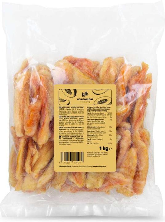 Produktbild KoRo Cantaloupe-Melone in Scheiben, getrocknet (1000 g)