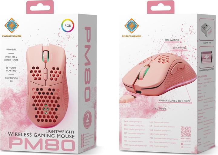 Produktbild Deltaco Gaming GAM-120-P (Kabellos, Kabelgebunden)