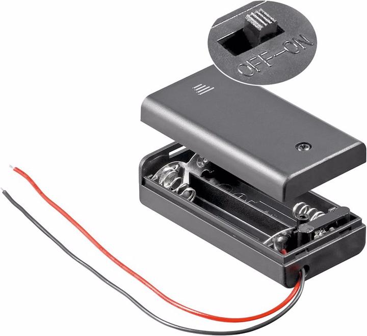Goobay 12443 Batteriehalter