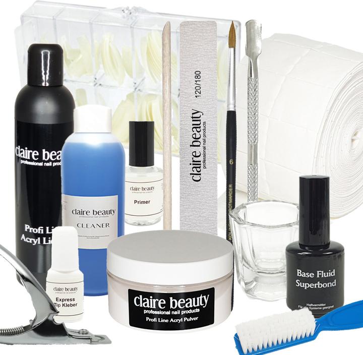 Claire Beauty Acryl Starter Set (Grösse M) (200 ml)